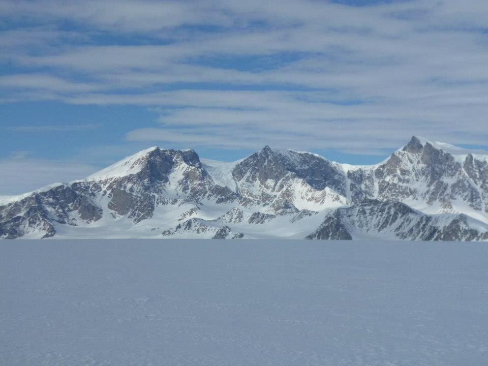The Transantarctic Mountains in Antarctica